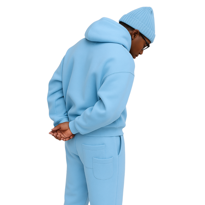 NEW - COLESICE HOODIE BABY BLUE