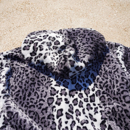 "Snow Leopard" Zip Up - Reversible