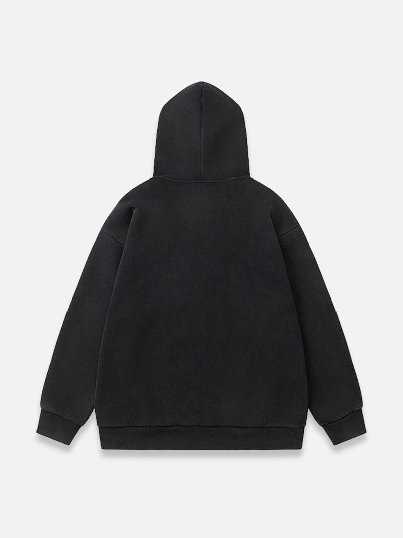 WAR ZIP-UP HOODIE