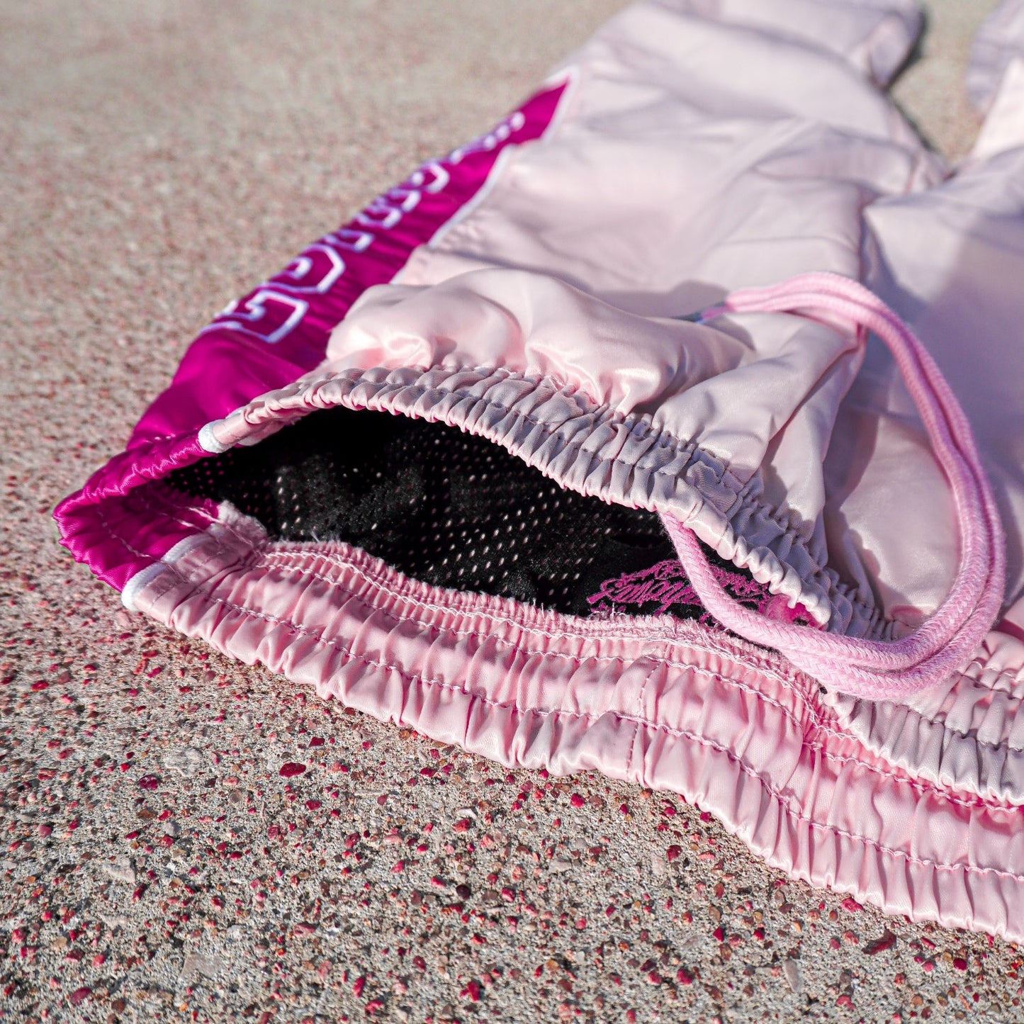 “Mesh” Track Pant - Pink