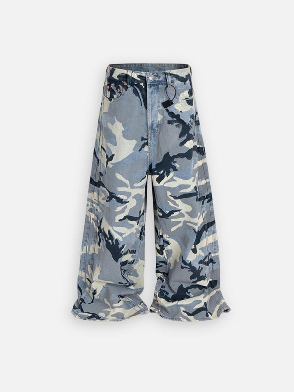 Camouflage Baggy Jeans