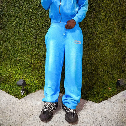 “Pleasure & Desire” Sweatpant - Blue