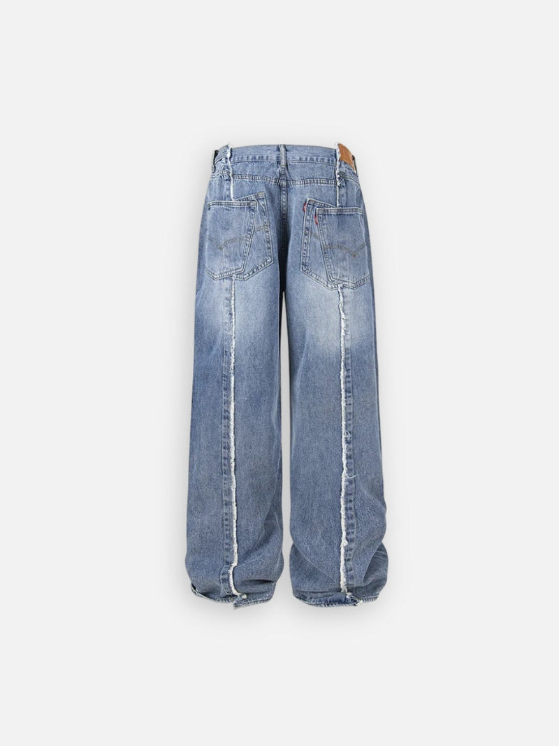 Retro High Street Jeans