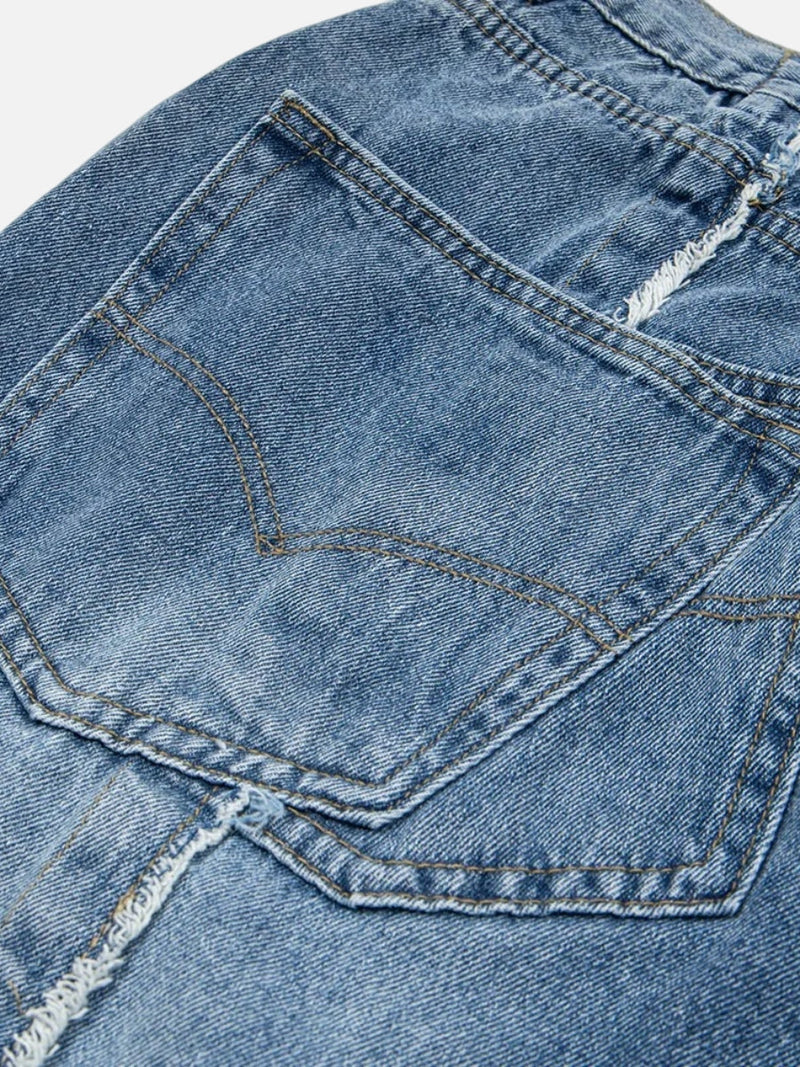 Retro High Street Jeans