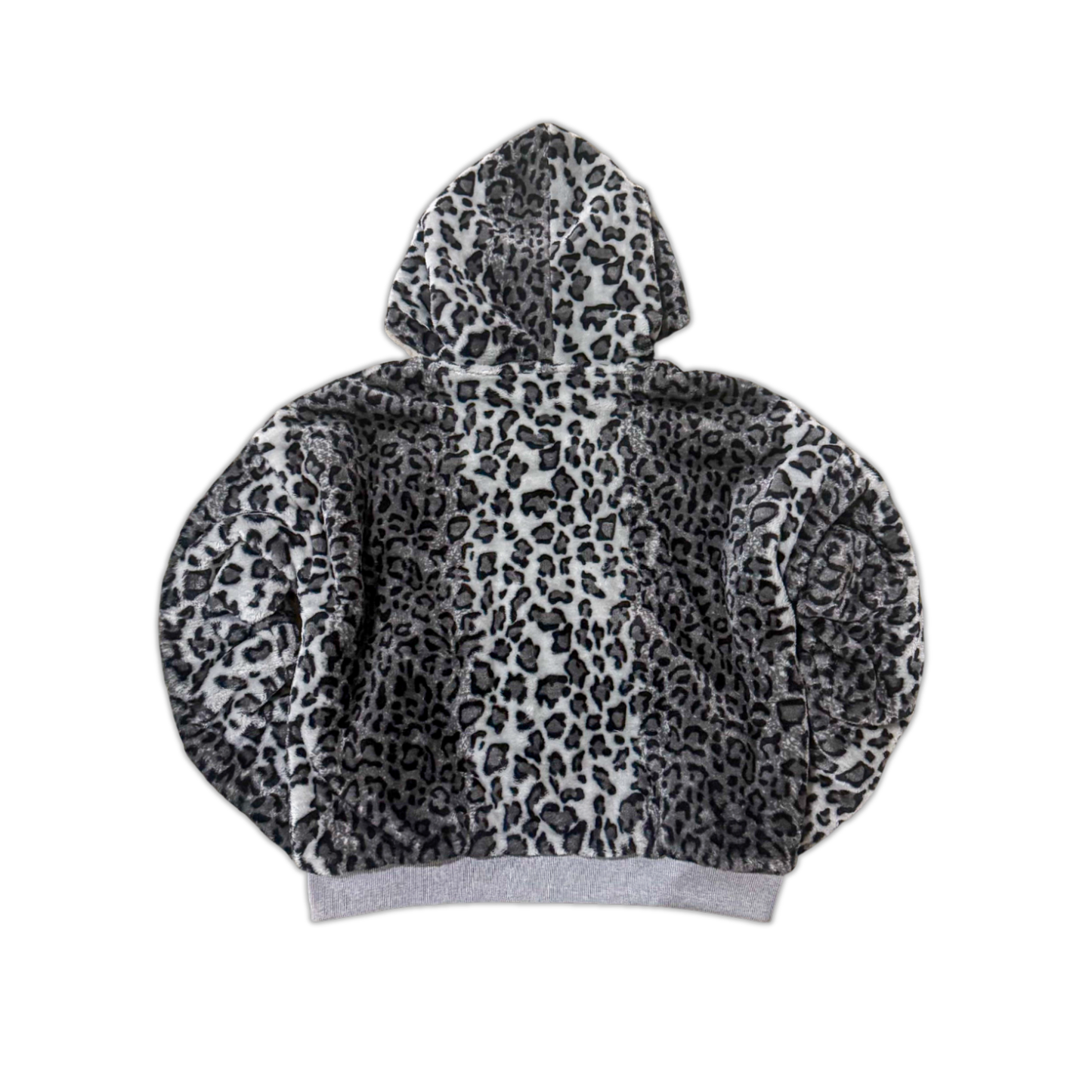 "Snow Leopard" Zip Up - Reversible