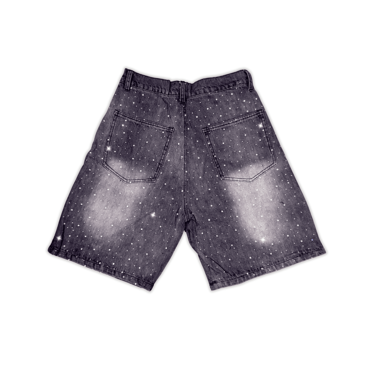 “Diamond” Jorts - Gray