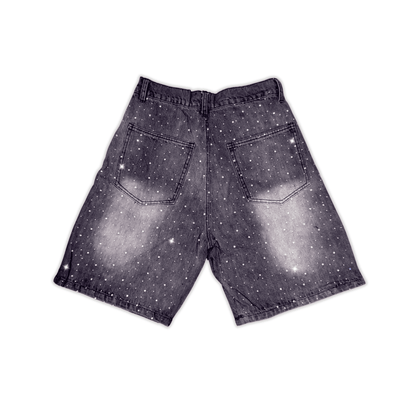 “Diamond” Jorts - Gray