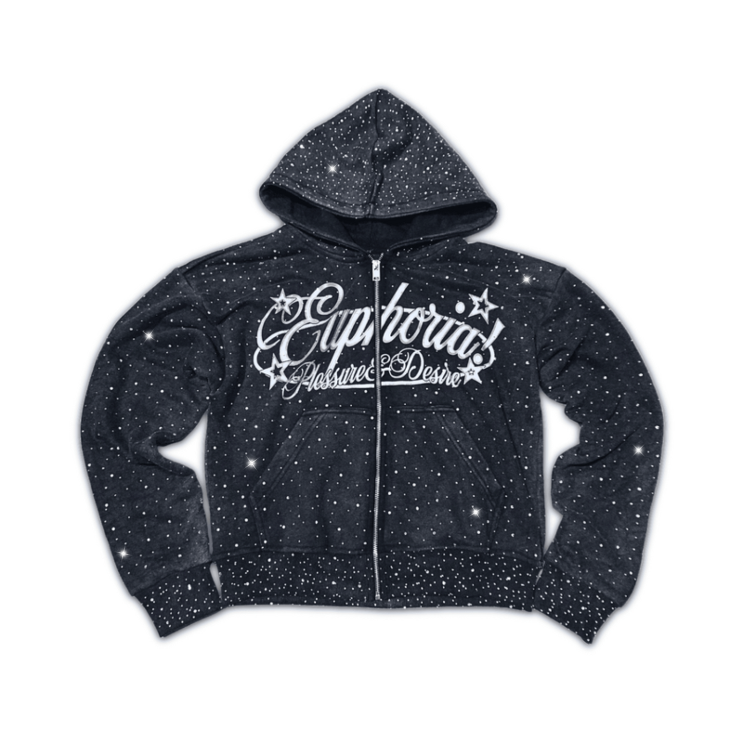 “Diamond” Zip Up - Gray