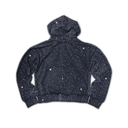 “Diamond” Zip Up - Gray