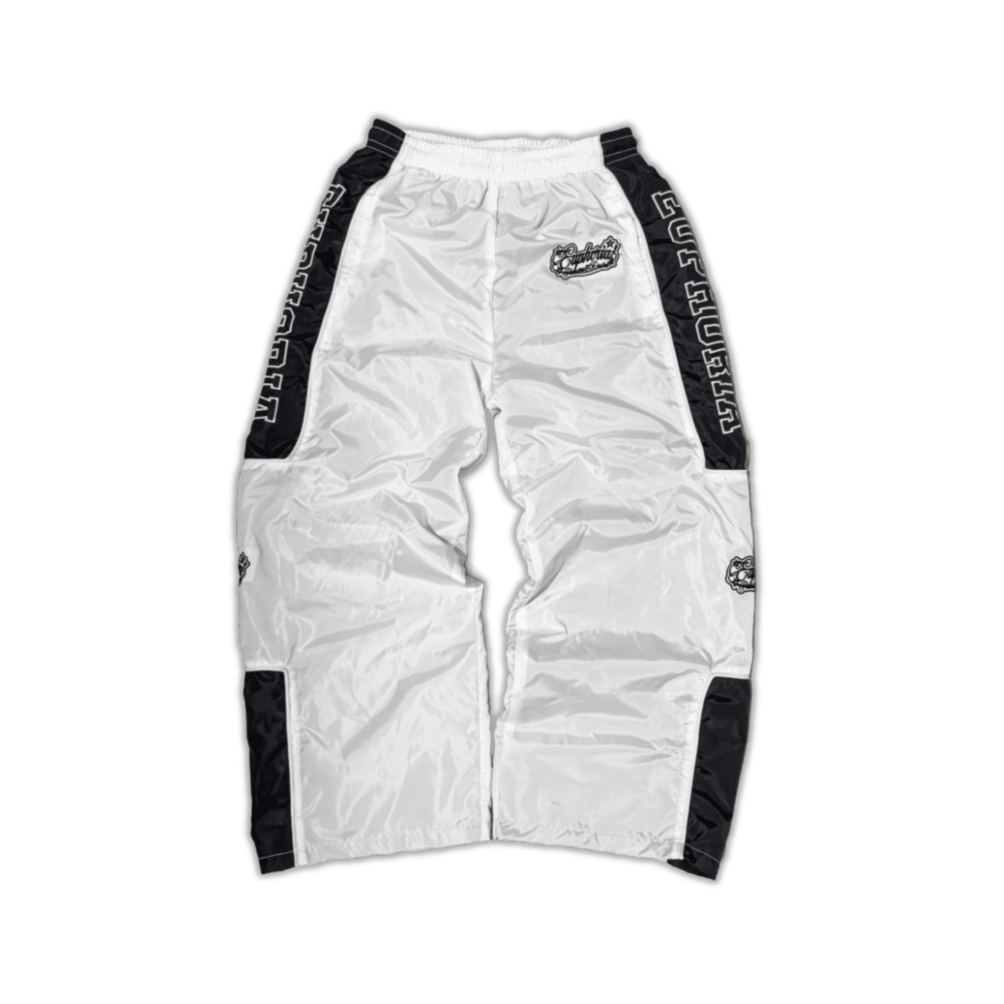 “Mesh” Track Pant - White