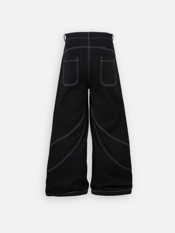 Y2K Black Baggy Jeans