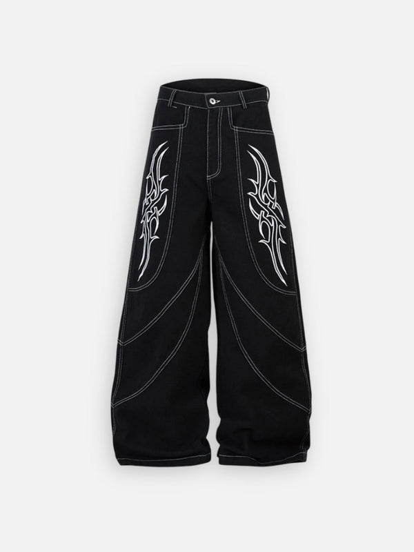 Y2K Black Baggy Jeans
