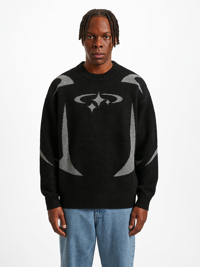 Y2K Star Sweater