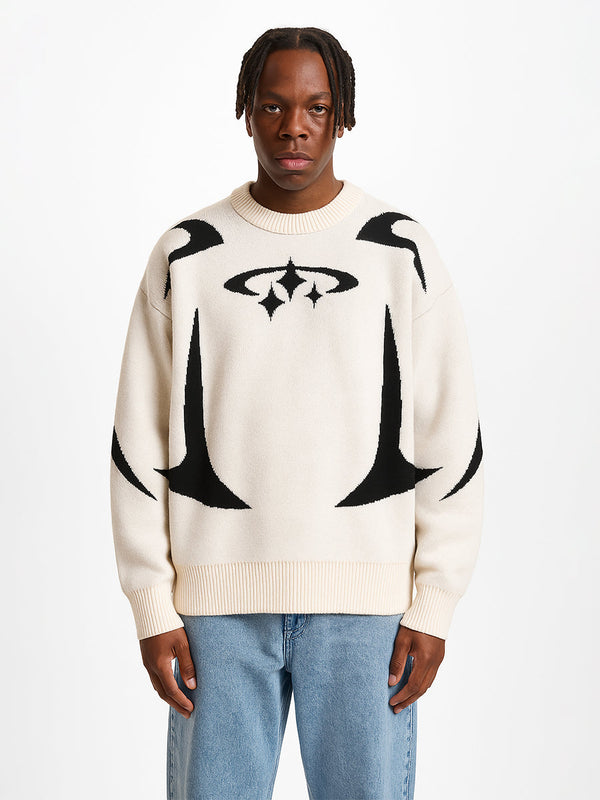 Y2K Star Sweater