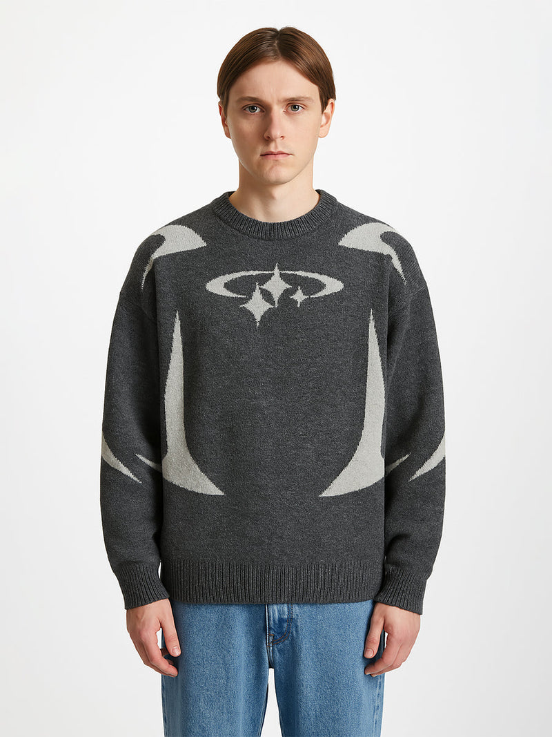 Y2K Star Sweater