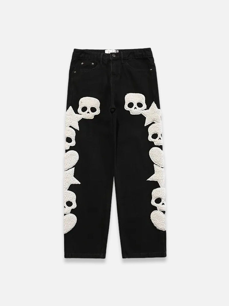 SKULL JEANS