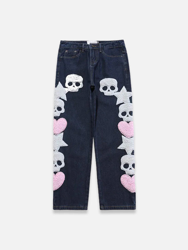 SKULL JEANS