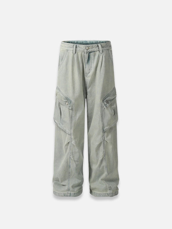 Light Blue Cargo Jeans